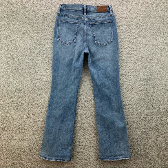 Madewell Women's Skinny Flare Jeans in Ellsworth Wash Stretch Denim  -  Size: 28 - Picture 3 of 15